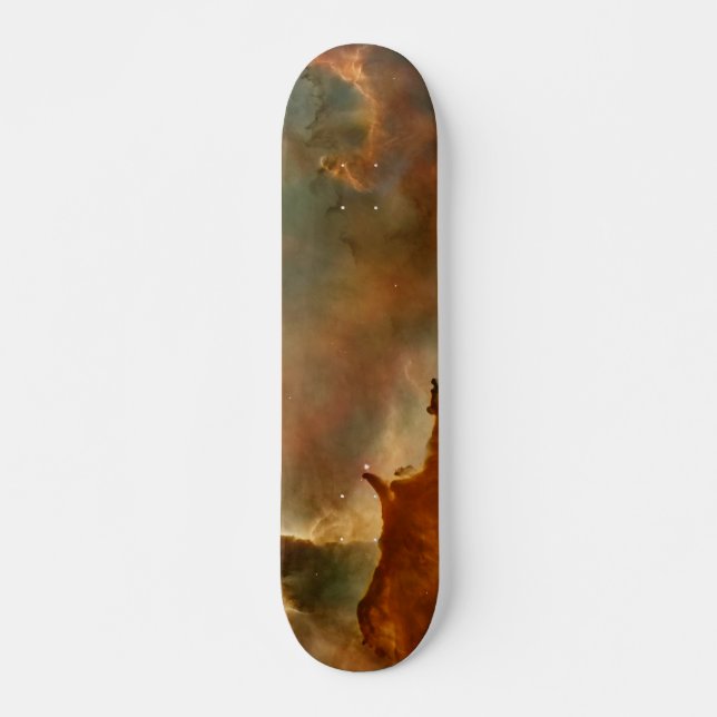 beautiful space skateboard (Front)