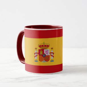 Beautiful Spain Flag Mug
