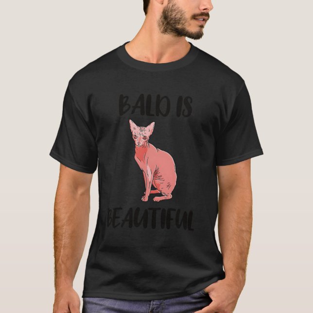 Beautiful Sphynx Cat Owner Sphynx T-Shirt (Front)