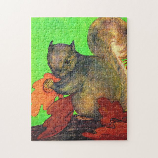 beautiful squirrel jigsaw puzzle (Vertical)