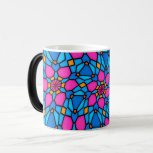 Beautiful Stained Glass Pattern Magic Mug