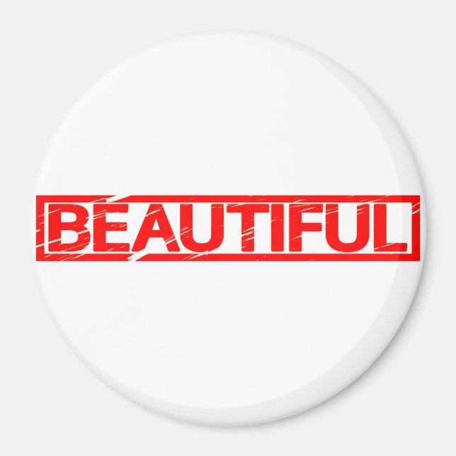 Beautiful Stamp Magnet (Front)