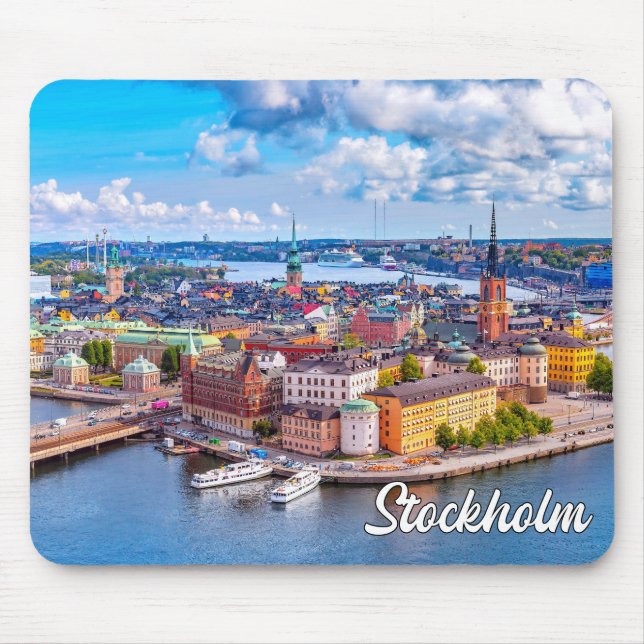 Beautiful Stockholm, Sweden Mouse Pad (Front)