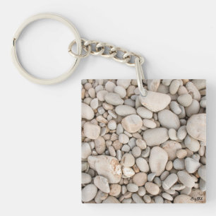 beautiful stone key ring