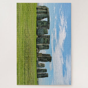 Beautiful Stonehenge Sculpture-Wiltshire, England Jigsaw Puzzle