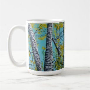 Beautiful Summer Birch Coffee Mug