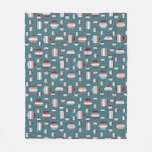 Beautiful Summer Pattern Fleece Blanket