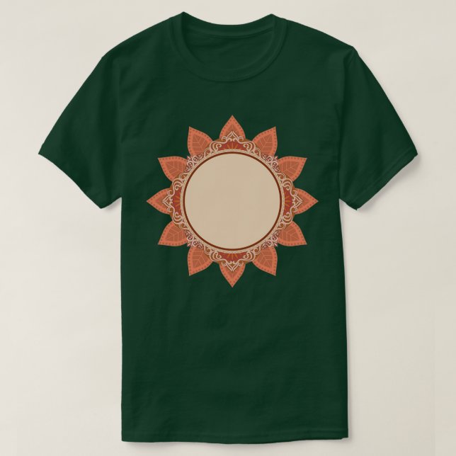 beautiful sun face design T-Shirt (Design Front)