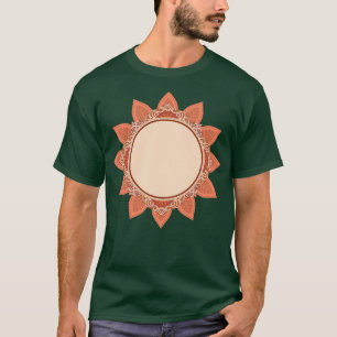 beautiful sun face design T-Shirt