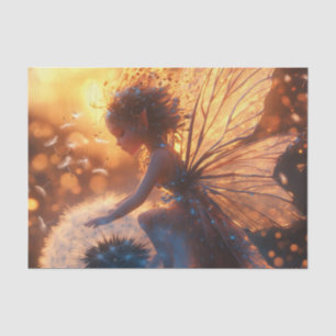 Beautiful Sun Fairy with Dandelion Tissue Paper
