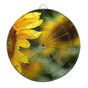 Beautiful Sunflower Dartboard