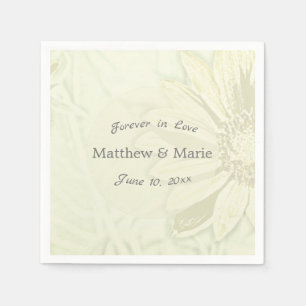Beautiful Sunflower Floral design Napkin
