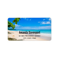 Beautiful Sunny Tropical Beach Photo Address