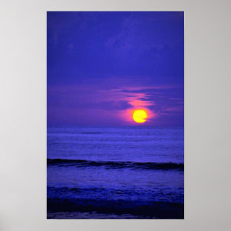 Beautiful Sunset: Bali, Indonesia Poster