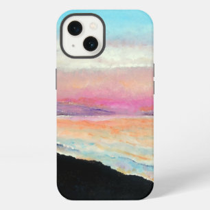 Beautiful Sunset Beach Art iPhone 13 Case