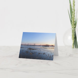 Beautiful Sunset - Blank Greeting Card