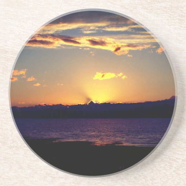 Beautiful Sunset Coaster (Front)
