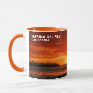 Beautiful Sunset Colors - Marina Del Rey, CA Mug