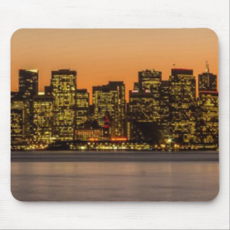 Beautiful sunset in San Francisco Mouse Pad