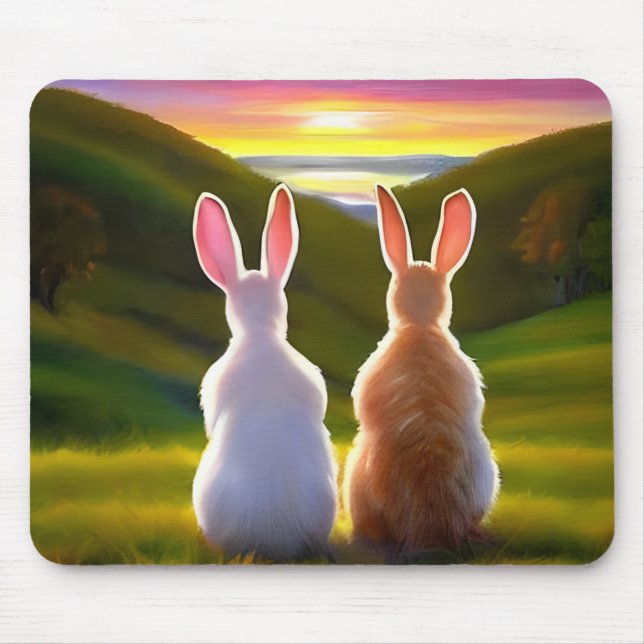 Beautiful Sunset Mouse Pad (Front)