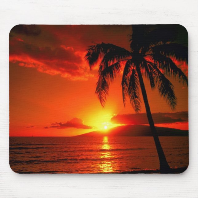 Beautiful Sunset Mouse Pad (Front)