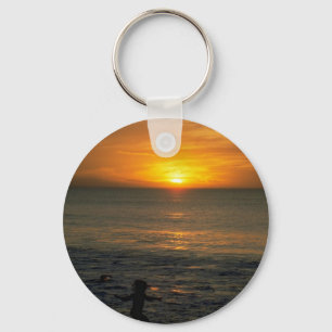 Beautiful Sunset: Perth, Australia Key Ring