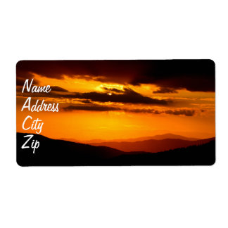 Beautiful sunset photo