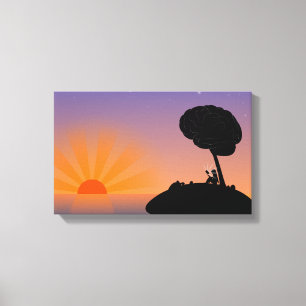 Beautiful-Sunset    Zazzle_Growshop. Canvas Print
