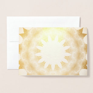 Beautiful Sunshine Foil Card