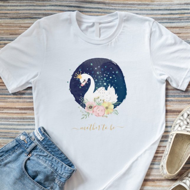Beautiful Swan Delicate Mother to Be T-Shirt (Creator Uploaded)