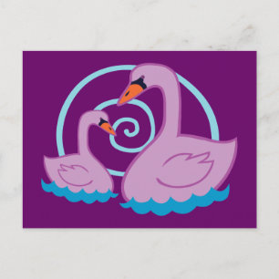 Beautiful Swans Postcard