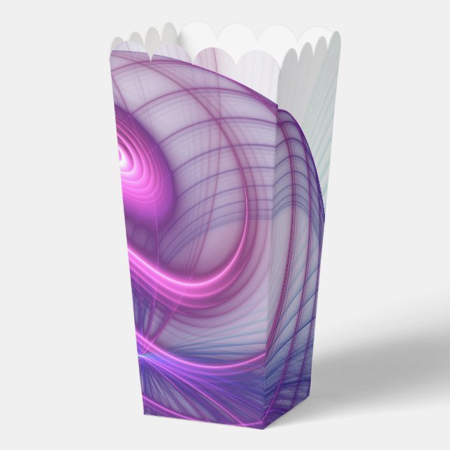 Beautiful Swing Modern Abstract Fractal Art Pink Favour Box (Front)