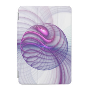 Beautiful Swing Modern Abstract Fractal Art Pink iPad Mini Cover