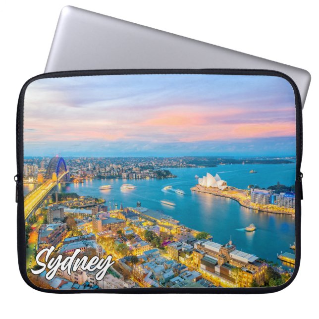 Beautiful Sydney, Australia Laptop Sleeve (Front)