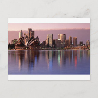 Beautiful Sydney Skyline Postcard