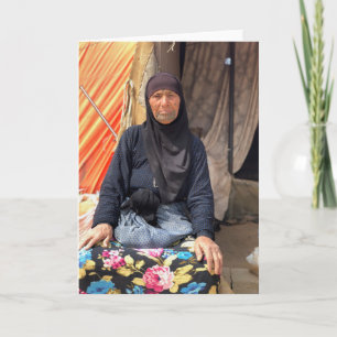 Beautiful Syrian Woman Card