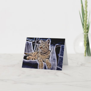 Beautiful Tabby Card