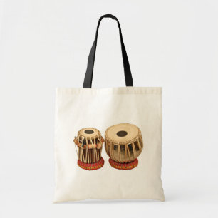 Beautiful Tabla Set Indian Percussion Instrument Tote Bag