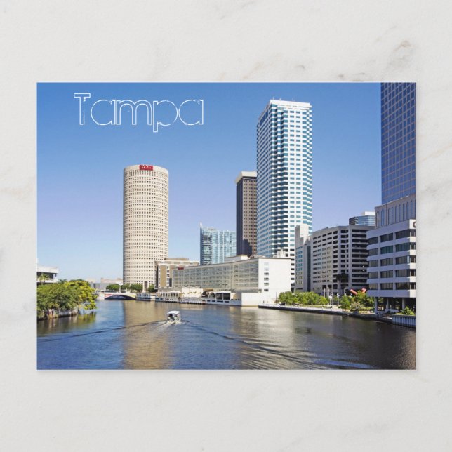 Beautiful Tampa, Florida Postcard (Front)