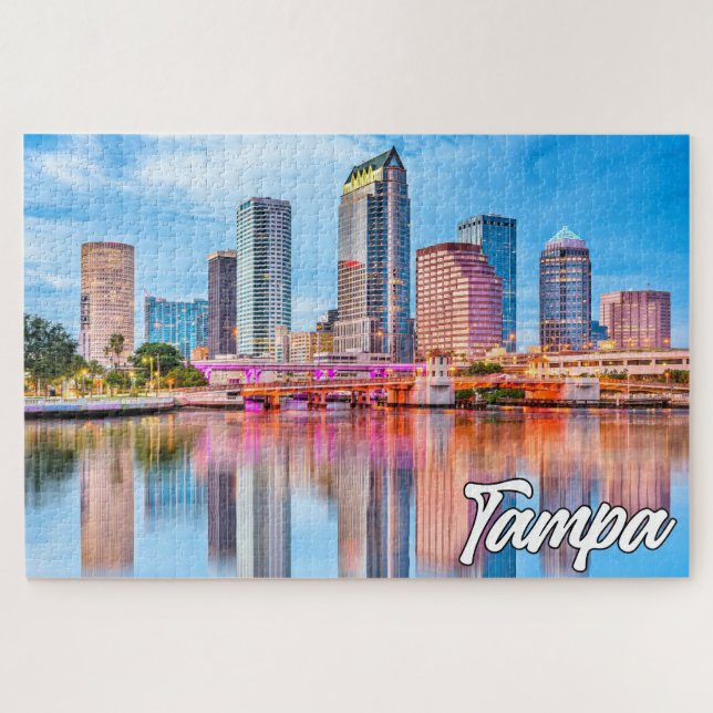 Beautiful Tampa, Florida, USA Jigsaw Puzzle (Horizontal)