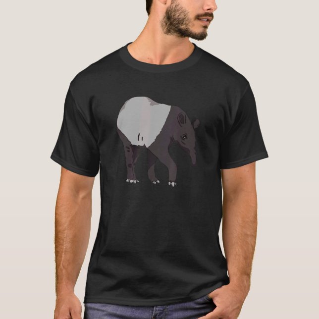 Beautiful Tapir Amazonas Jungle Animal South Ameri T-Shirt (Front)