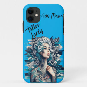 Beautiful Tattooed Lady Customisable  Case-Mate iPhone Case