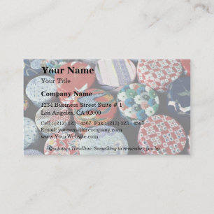 Beautiful Tea caddies, Uji, near Kyoto, Japan Business Card