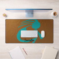Beautiful Teal Kokopelli
