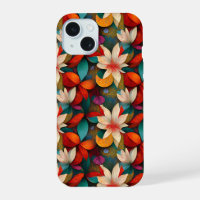 Beautiful Teal, Orange and White Flowers