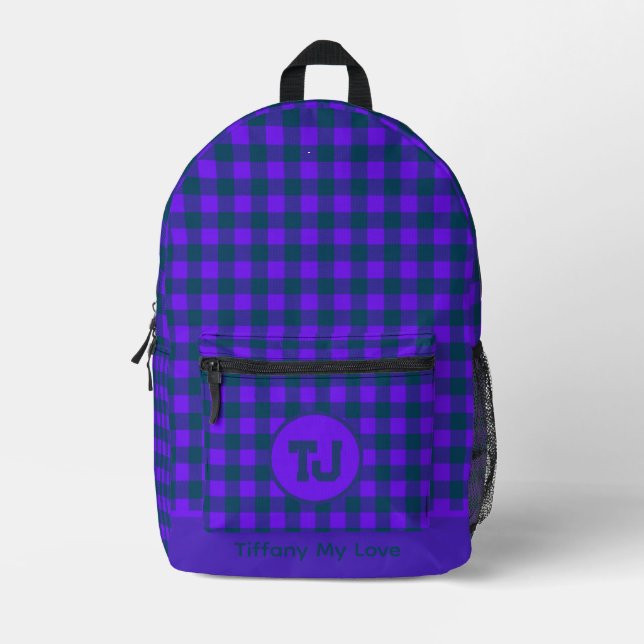 Beautiful Team Preschool Kids Backpacks (Front)