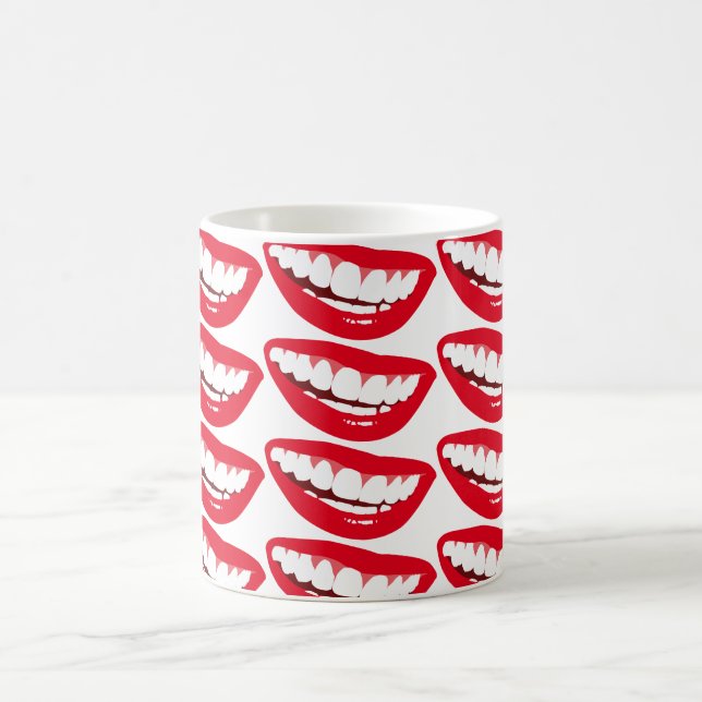 Beautiful teeths for dentists coffee mug (Center)