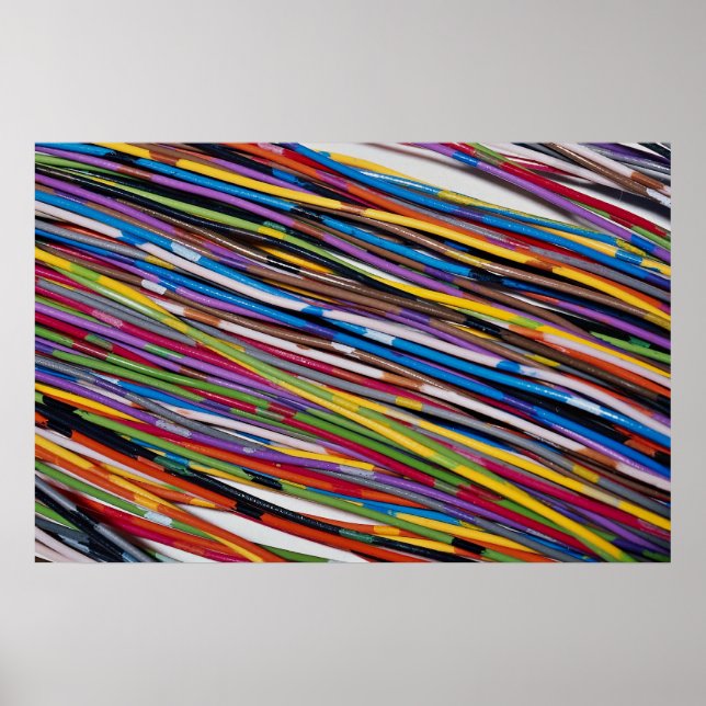 Beautiful Telephone wire Poster (Front)