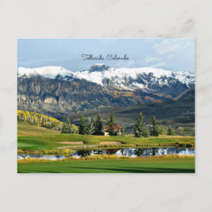 Beautiful Telluride, Colorado Landscape Postcard