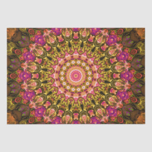 beautiful textile carpet mandala pattern tissue paper